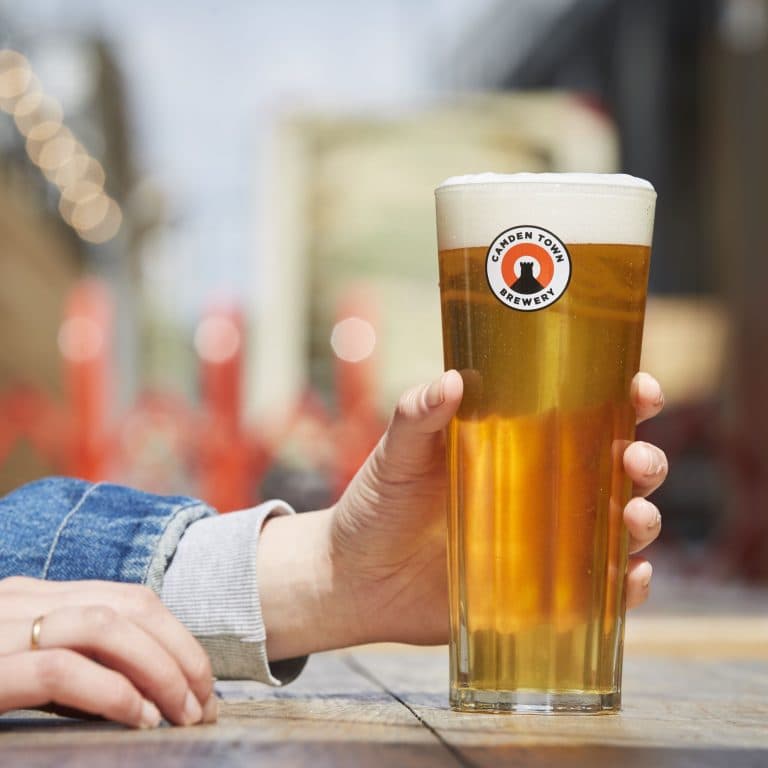 Cover Image for Buy 1 get 1 free on a pint of Camden Hells at The Coat & Bear